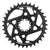 Chainrings SRAM SRAM XX SL Eagle T-Type Direct Mount Chainring - 34t 12-Speed 8-Bolt Direct Mount 3mm Offset Aluminum BLK/Silver D1 Dark Slate Gray