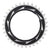 Chainrings SRAM SRAM XX SL Eagle T-Type Thread Mount Chainring - 34t 12-Speed Thread Mount  For XX SL PM Spider 0mm Offset Aluminum BLK/Silver Dark Slate Gray