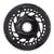 Chainrings SRAM SRAM Force 2x Chainring Kit - 48/35t 2x12-Speed 8-Bolt Direct Mount Black D2 Dark Slate Gray