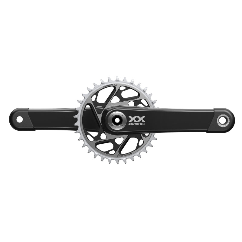 Cranksets and Arms SRAM Sram XXSL Eagle T-Type 165x34 DUB crankset black Gray