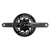 Cranksets and Arms SRAM SRAM Force Crankset - 172.5mm 2x 12-Speed 50/37t Direct Mount DUB Spindle Interface Iridescent Gray D2 Dark Slate Gray