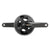Cranksets and Arms SRAM SRAM Force AXS Wide Power Meter Crankset - 172.5mm 2x 12-Speed 43/30t 94 BCD DUB Spindle Interface Iridescent Gray D2 Dark Slate Gray