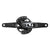 Cranksets and Arms SRAM SRAM X0 Eagle T-Type AXS Power Meter Wide Crankset - 175mm 12-Speed 32t Chainring Direct Mount 2-Guards PM DUB Spindle BLK Dark Slate Gray
