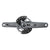Cranksets and Arms SRAM SRAM GX Eagle T-Type Wide Crankset - 175mm 12-Speed 32t Chainring Direct Mount 2-Guards DUB Spindle Interface Dark Polar Dim Gray