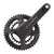 Cranksets and Arms Campagnolo Campagnolo Super Record Wireless Crankset - 175mm 12-Speed 45/29t Campy 121/88 Asym BCD Ultra Torque Spindle Carbon Dark Slate Gray