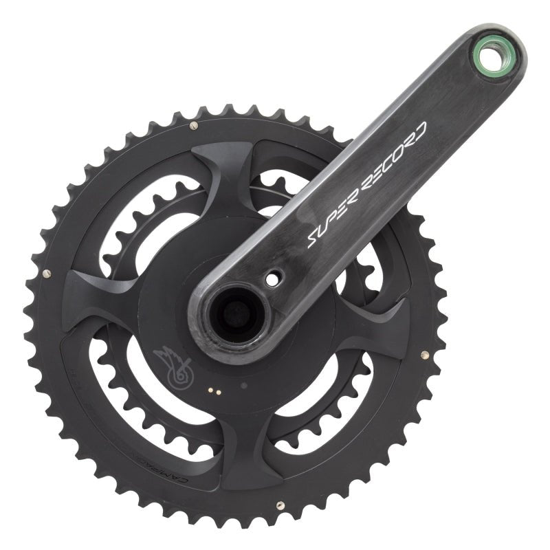 Cranksets and Arms Campagnolo Campagnolo Super Record ProT with Power Meter 170x50/34 UT crankset carbon Dark Slate Gray