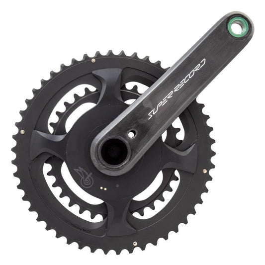 Cranksets and Arms Campagnolo Campagnolo Super Record ProT with Power Meter 172.5x48/32 UT crankset carbon Dark Slate Gray