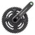 Cranksets and Arms Campagnolo Campagnolo Super Record ProT with Power Meter 172.5x50/34 UT crankset carbon Dark Slate Gray