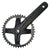 Cranksets and Arms FSA Full speed ahead Vero Pro 1x 170x42 110 SQR JIS crankset black Dark Slate Gray