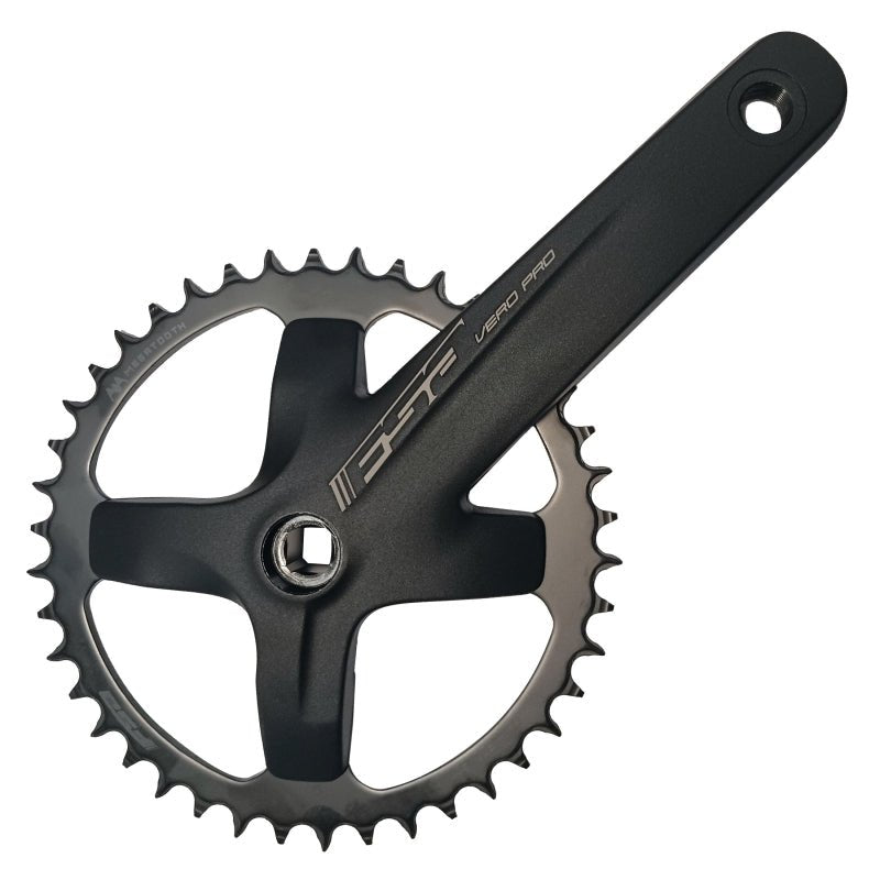 Cranksets and Arms FSA Full speed ahead Vero Pro 1x 175x42 110 SQR JIS crankset black Dark Slate Gray