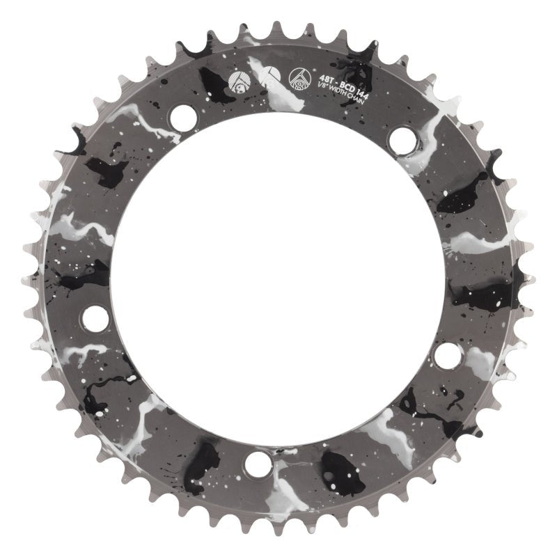 Chainrings Origin8 Origin8 Splat Track Chainring 48T Dim Gray