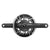 Cranksets and Arms SRAM SRAM RED AXS Power Meter Crankset - 170mm 2x 12-Speed 48/35t 8-Bolt Direct Mount DUB Spindle Interface Natural Carbon E1 Dark Slate Gray