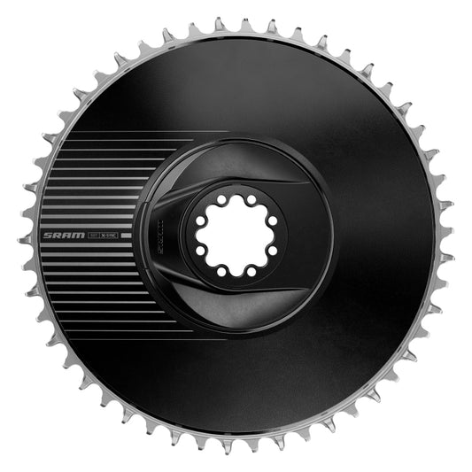 Chainrings SRAM SRAM RED Aero X-Sync Chainring - 48t 12-Speed 8-Bolt Direct Mount Black E1 Black