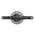 Cranksets and Arms SRAM SRAM Red AXS 1x XPLR Power Meter E1 Power Meter Crankset Speed: 12/13 Spindle: 28.99mm BCD: Thread Mount 42 DUB 165mm Black Road Disc Dark Slate Gray