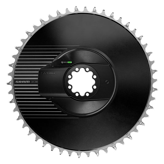 Chainrings SRAM SRAM Red AXS E1 Power Kit Aero Power Meter Crankset Speed: 12 BCD: Direct Mount SRAM 8 Bolt 56 Black