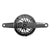 Cranksets and Arms SRAM SRAM Force Crankset - 172.5mm 12-Speed 46/33t 8-Bolt Direct Mount DUB Spindle Carbon E1 Dark Slate Gray