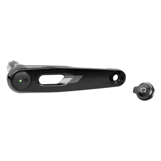 Cranksets and Arms SRAM SRAM Rival AXS Wide Left Crank Arm Power Meter Spindle Assembly - 160mm 12/13-Speed DUB PM Spindle Carbon E1 Dark Slate Gray
