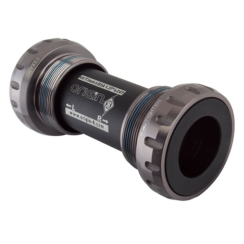 Bottom Brackets Origin8 Origin8 TorqLite Outboard ENG Bottom Bracket 68/73mm SRAM GXP 24/22mm Dark Slate Gray
