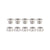 Chainrings Origin8 Origin8 Alloy Single Speed Chainring Bolts Light Gray