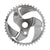 Chainrings Black ops Black ops Blade 43T chainring Dark Gray