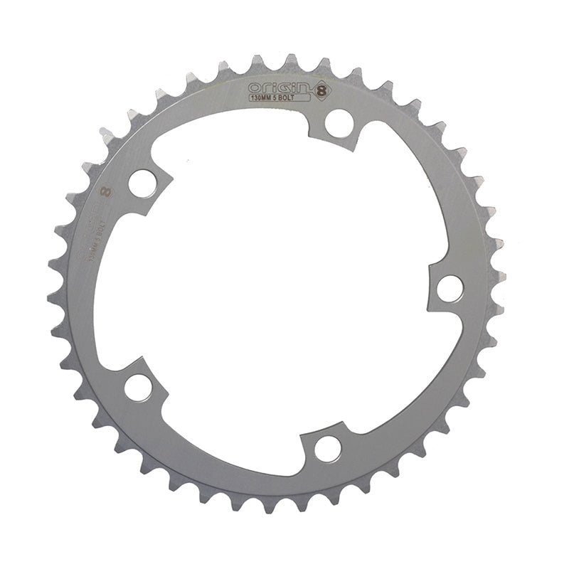 Chainrings Origin8 Origin8 Alloy Blade Chainring 38T Light Slate Gray