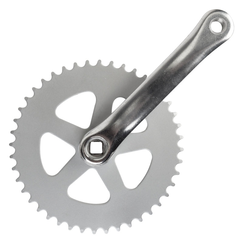 Cranksets and Arms Sunlite Sunlite Alloy Single Speed 170x44 (3/32) 113 SQR JIS crankset silver Dark Gray
