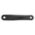 Cranksets and Arms Sunlite Sunlite Alloy Low Profile Left Arm 170mm SQR JIS crankset black Dark Slate Gray