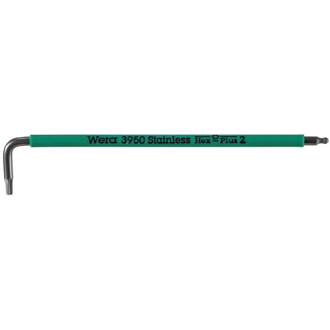 Wera Tool 3950 SPKL Multicolor Stainless L-Key 2mm