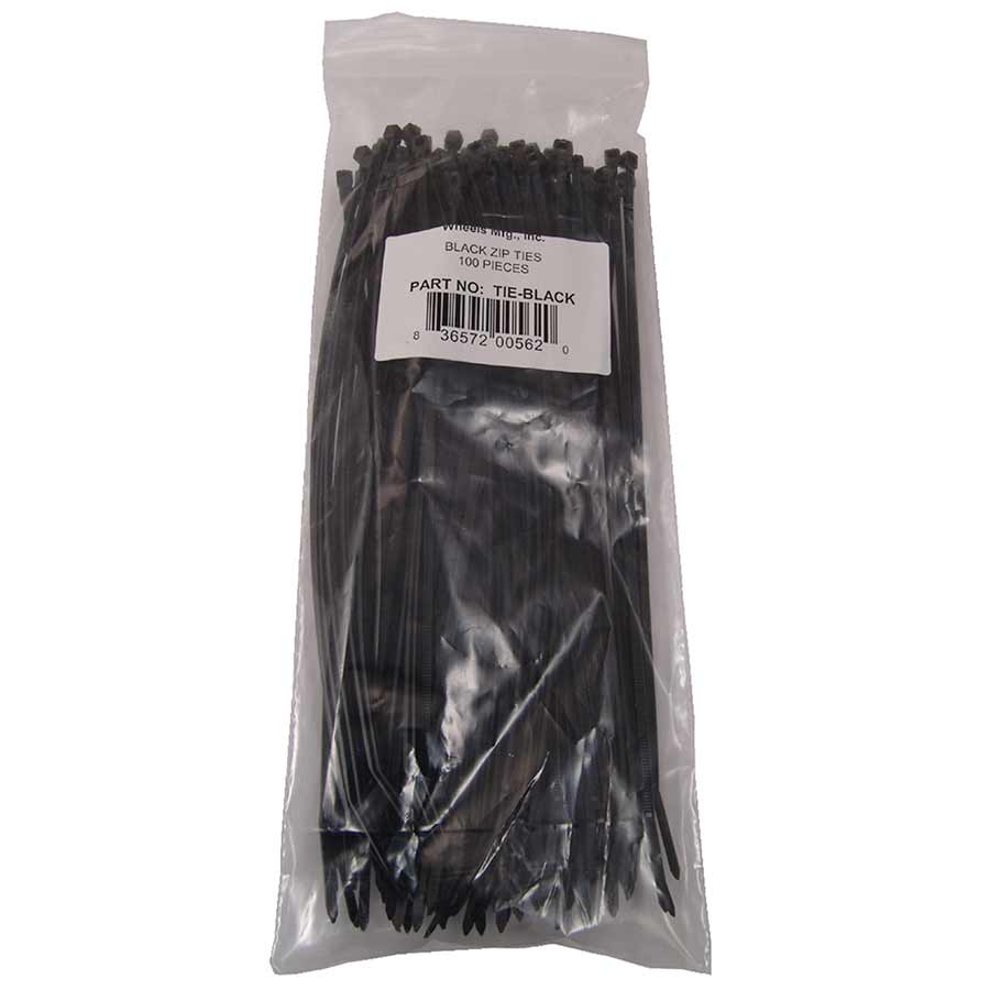 Shop Supplies Wheels Manufacturing Wheels Manufacturing Zip Ties - Black 200 x 2.5mm 100ct Dark Slate Gray