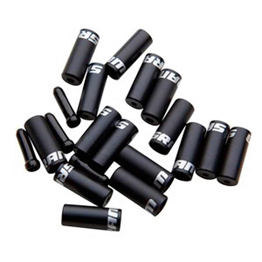 Cables and Housing Parts and Accessories SRAM SRAM Ferrule Kit Black Dark Slate Gray