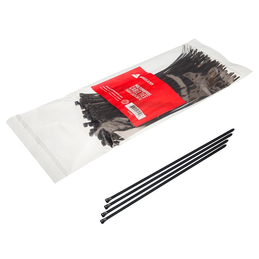 Shop Supplies Wheels Manufacturing Wheels Manufacturing Re-Usable Zip Ties - Black 200 x 7.4mm 100ct Light Gray