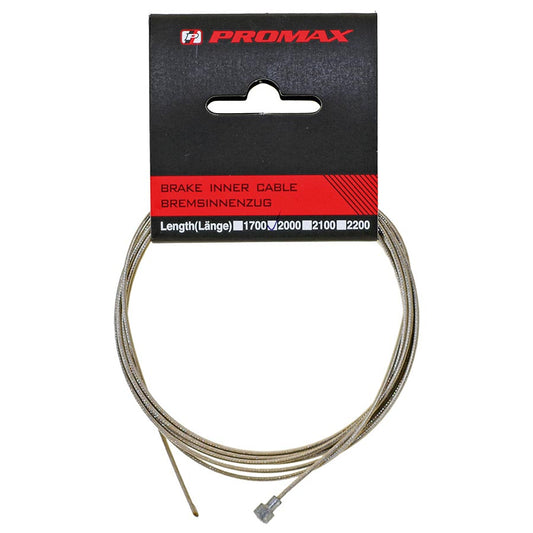 Promax 2000PG Brake Cable 1.5mm 2000mm Stainless Steel Road Unit