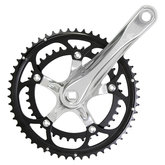 Origin8 Pro Pulsion Alloy Road 172.5x53/39 110.5 SQR JIS crankset silver