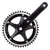 Cranksets and Arms Origin8 Origin8 Trackstar 170x46 103mm JIS Square Taper crankset black/black Black