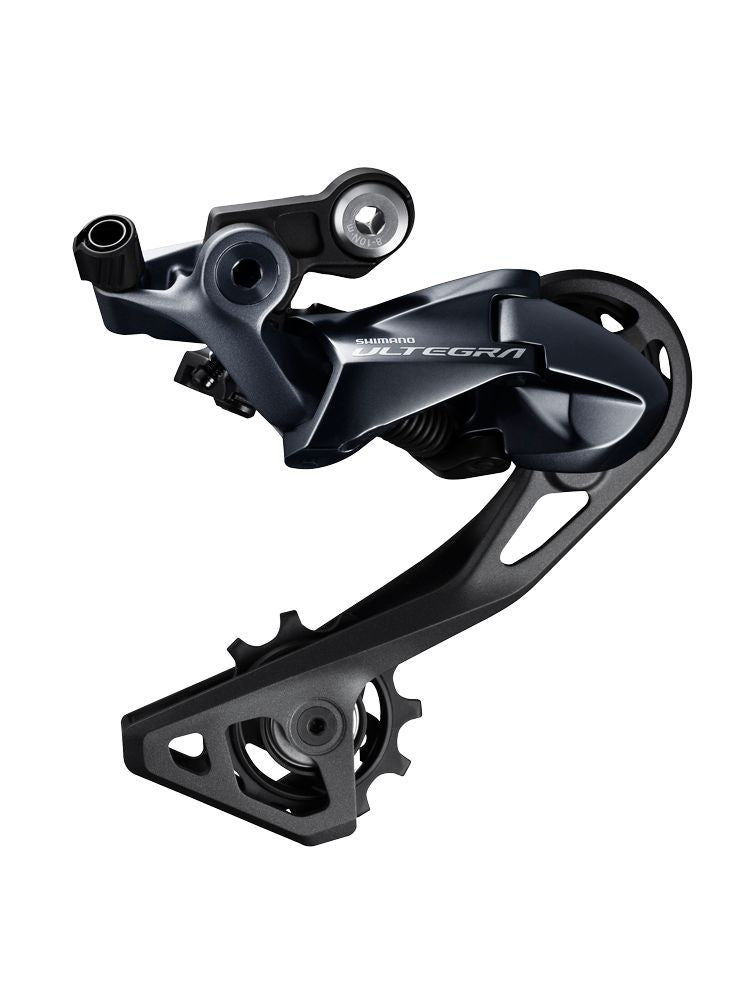 Rear Derailleurs Shimano Shimano Ultegra RD-R8000-GS Rear Derailleur - 11 Speed Medium Cage Black Dark Slate Gray