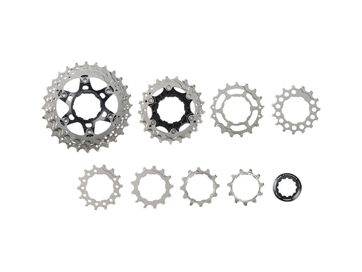 Cassettes and Cogs Shimano Shimano Ultegra CS-R8000 Cassette - 11 Speed 11-28t Silver Gray