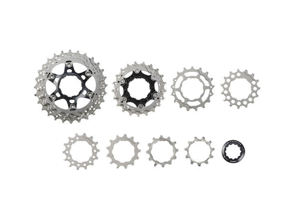 Cassettes and Cogs Shimano Shimano Ultegra CS-R8000 Cassette - 11 Speed 11-32t Silver Gray
