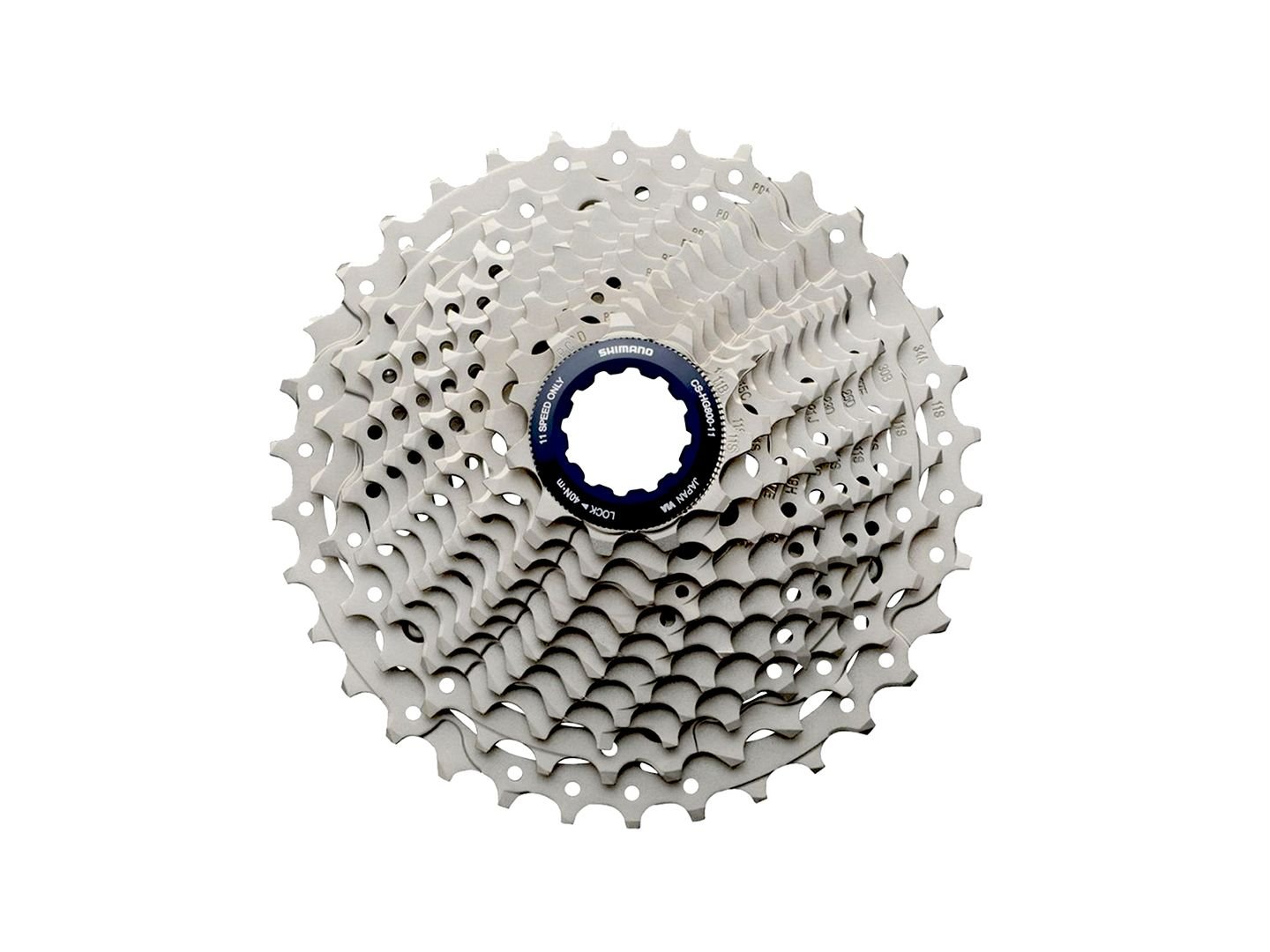 Cassettes and Cogs Shimano Shimano Ultegra CS-HG800 Cassette - 11 Speed 11-34t Silver Gray