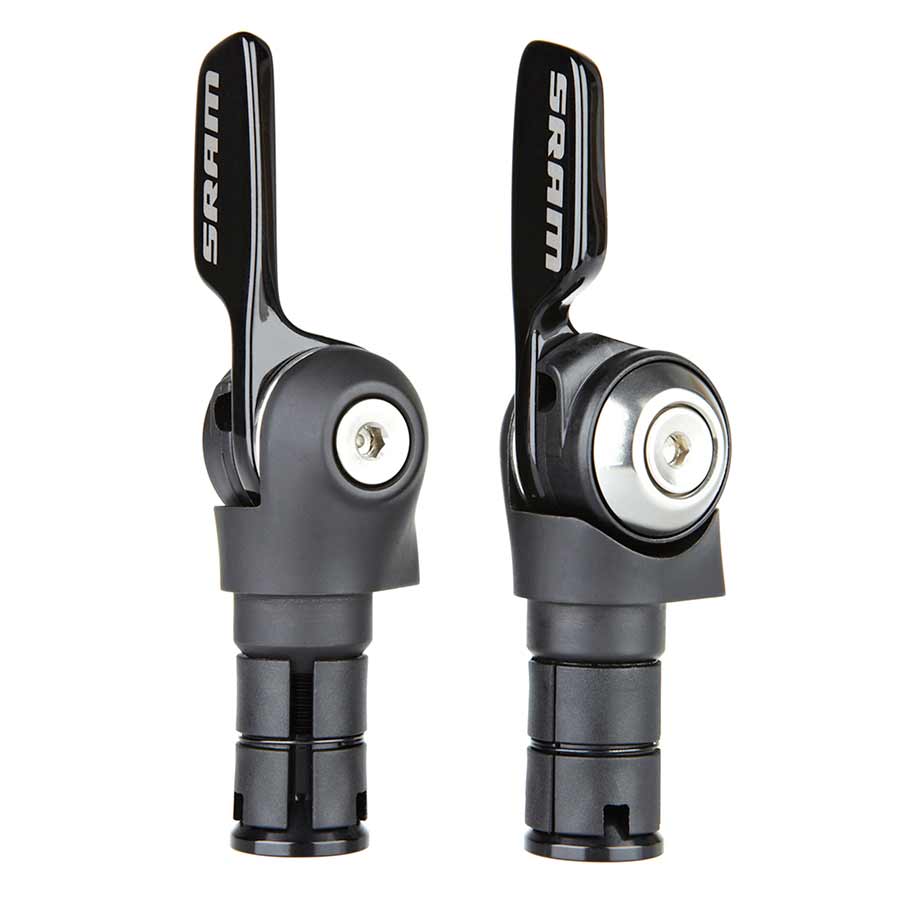 Shifters SRAM SRAM SL-500 Aero 10 speed Rear/Friction Front Shifter Set Dark Slate Gray