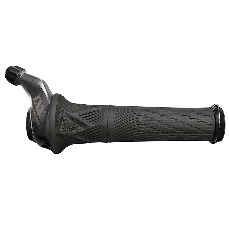 Shifters SRAM SRAM XX1 Eagle 12-Speed GripShift Shifter with Discrete Clamp Black Dark Slate Gray