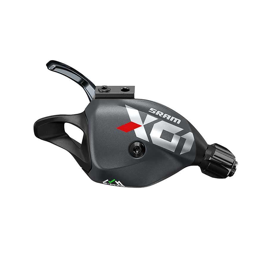 Shifters SRAM SRAM X01 Eagle Trigger 12sp Shifter Single Click Blk/Red Dark Slate Gray