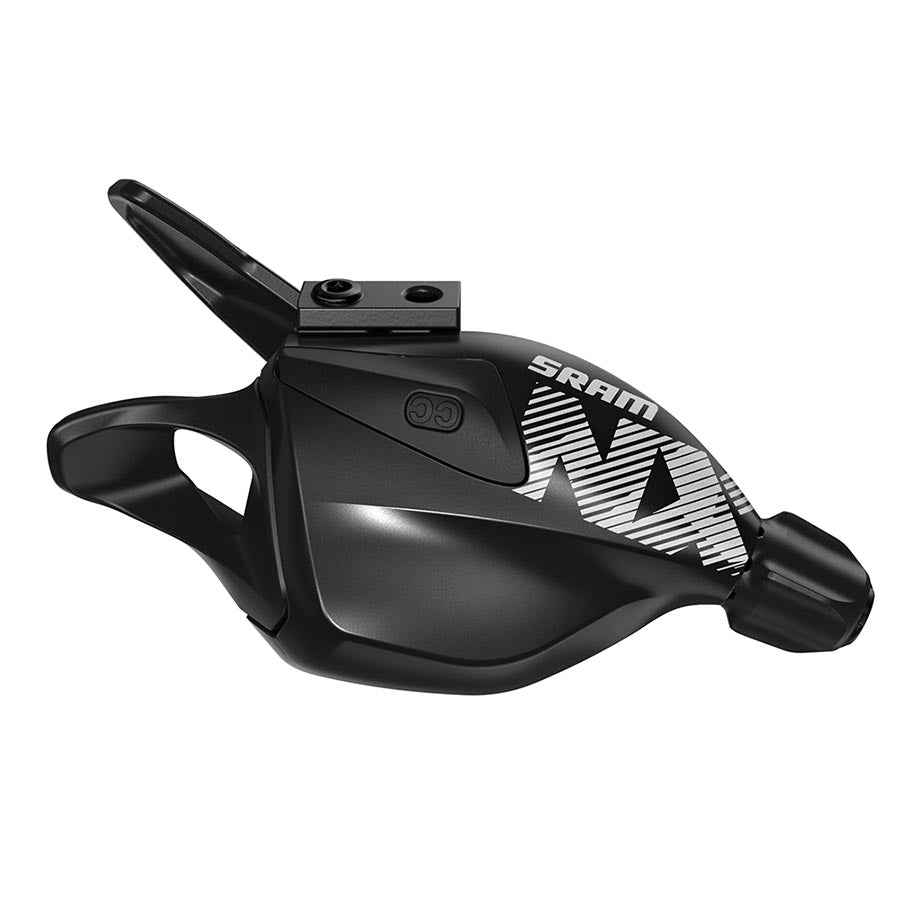 Shifters SRAM SRAM NX Eagle 12-Speed Trigger Shifter with Discrete Clamp Black Dark Slate Gray