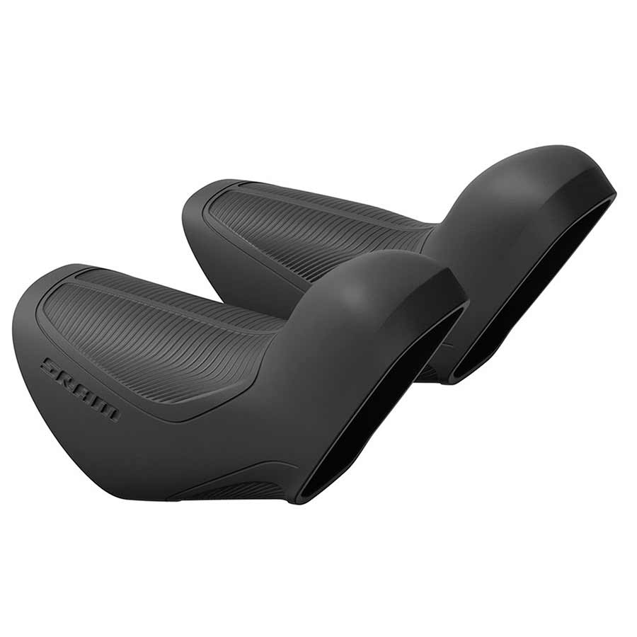 Brake Lever Hood SRAM SRAM AXS eTap Hoods for Cable Brake Levers Black Pair Dark Slate Gray