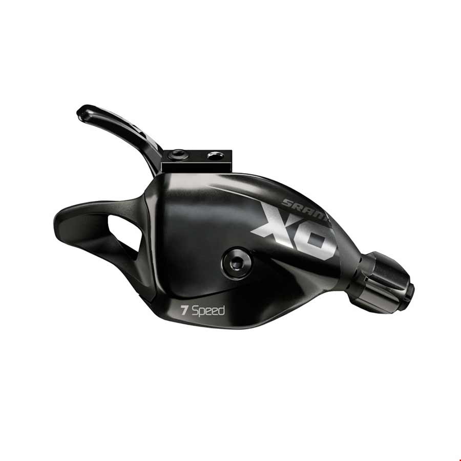 Shifters SRAM SRAM X01 DH Rear Shifter - 7-Speed with Discrete Clamp Black A2 Black