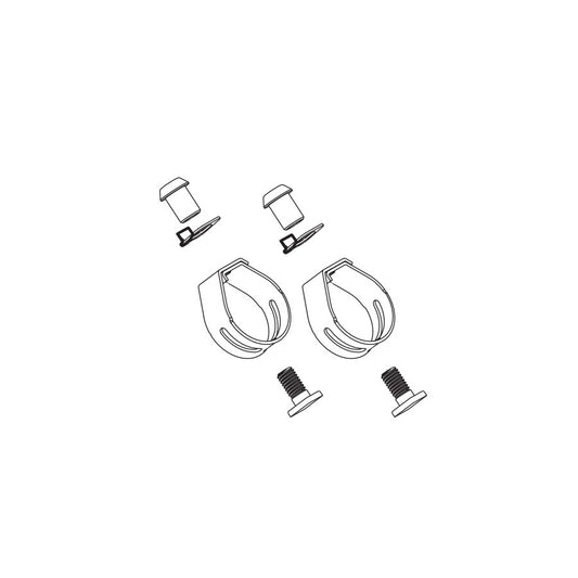 Road Shifter Part SRAM SRAM Road Shifter Clamp Kit - 2009-2011 Pair Dark Slate Gray