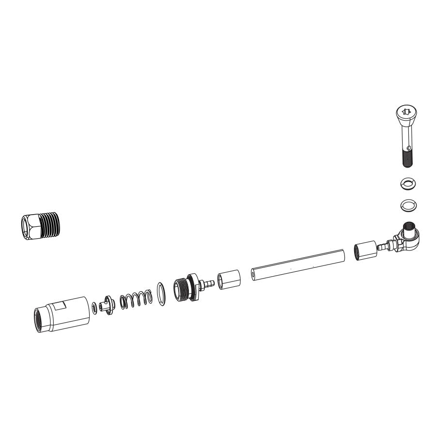 Brake Lever Parts and Accessories SRAM SRAM Red eTap HRD Hose Hood Assembly Stealthamajig Sold Each Lavender