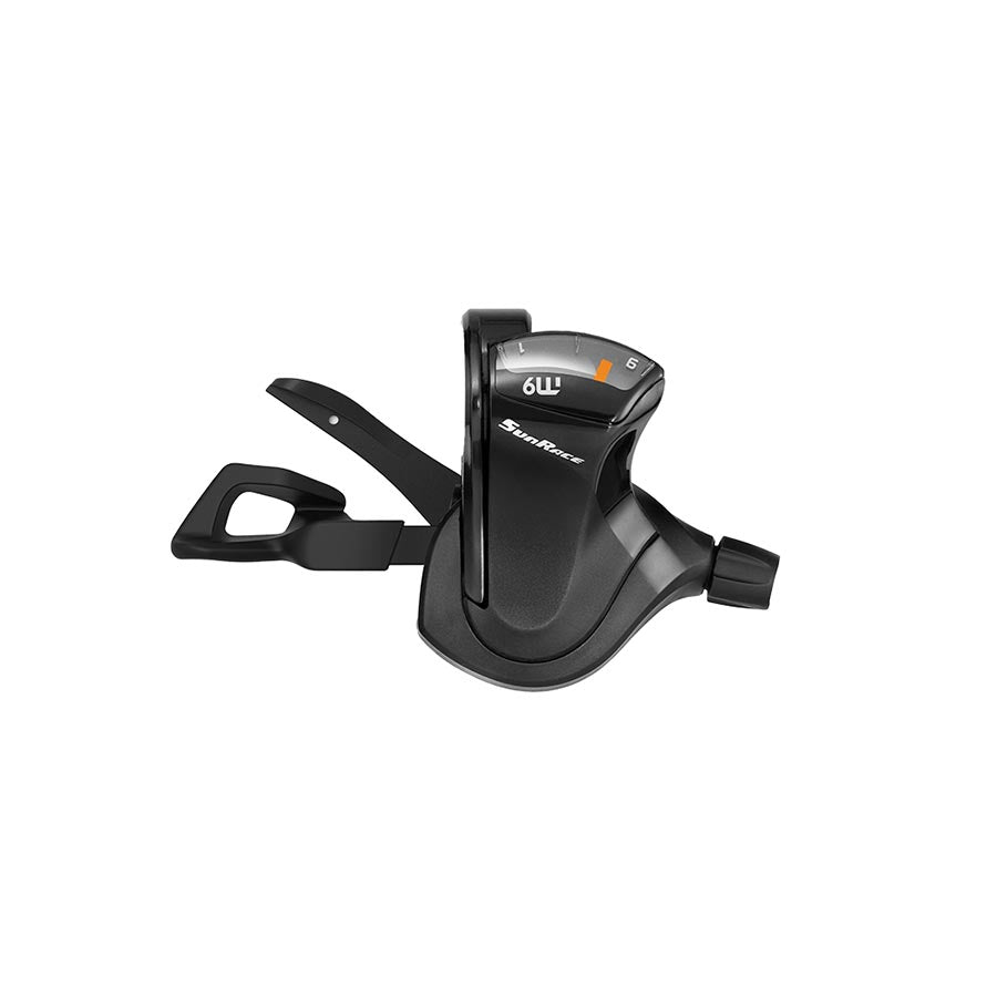 Shifters SunRace SunRace M903 Trigger Shifter - Right 9-Speed Black Dark Slate Gray