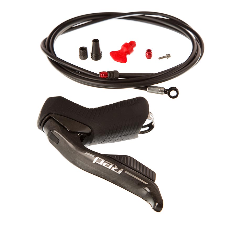 Electronic Shifter Parts SRAM SRAM RED Shift/Brake Lever eTap AXS Exchange Kit - Left Includes Hood E1 Dark Slate Gray