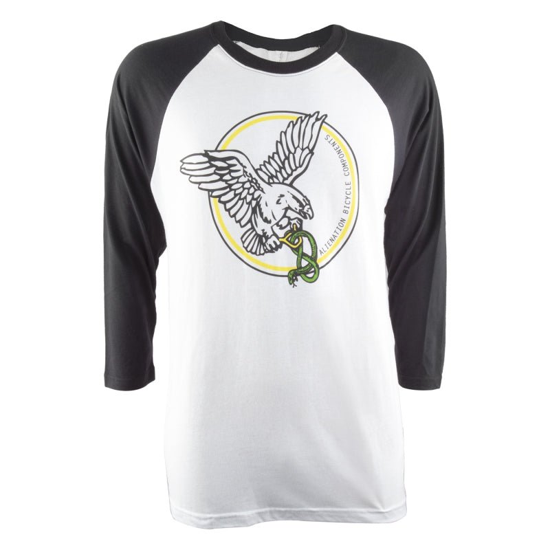 Apparel Alienation Alienation Serpent  LG Unisex Black/White 60/40 Cotton-Poly Blend Serpent Light Gray