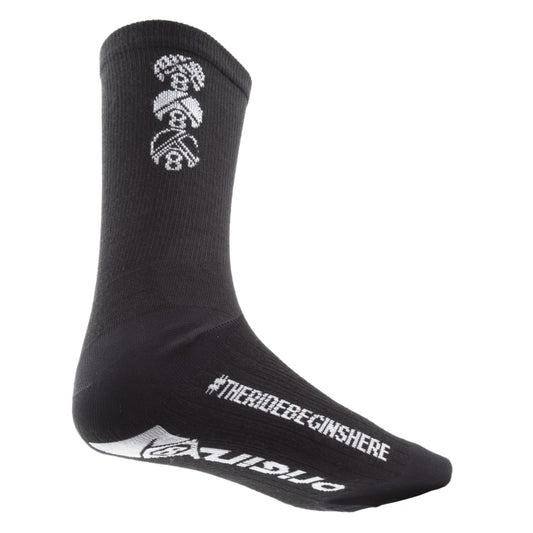 Apparel Origin8 Origin8 Hi-Fi Cycling Socks  LG/XL Unisex Black Hi-Fi Dark Slate Gray